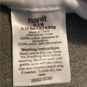 Nanit breathing band